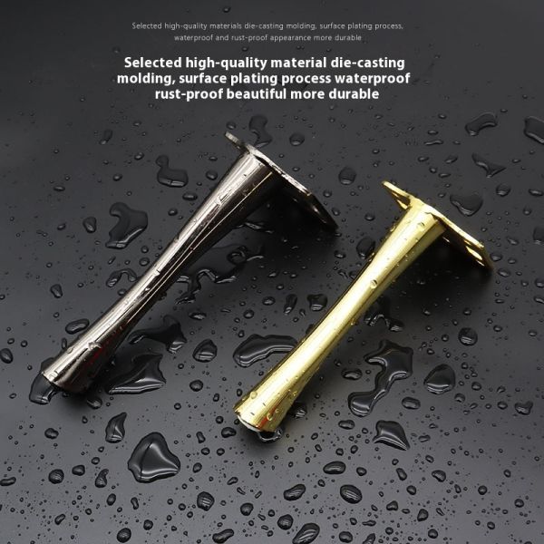 New Sofa Metal Legs Metal Furniture Accessories Anti-corrosion Furniture Leg Bed Cabinet Gold Sofa Parts