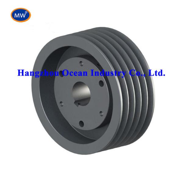 Single/Double/Multi-Groove Cnc Turned Black Oxide/Zinc Plated V Belt Pulley