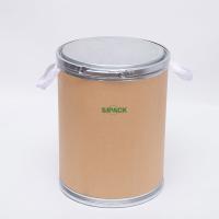 Boîtier en fibres métalliques à couvercle de 10 gallons avec anneau de verrouillage à levier pour produits chimiques