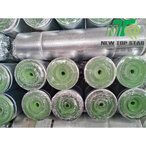 Silver Film IXPE Foam Roll 33kg/M3 , Sound Absorbing Underlayment