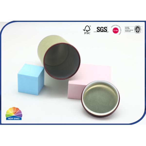 Double Sealed Composite Paper Tube For Loose Herbal Tea Canister