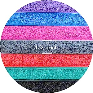 Extra Thick Yoga Mat for Women Men Kids, Professional TPE Yoga Mats, Workout Mat with Carrying Strap Yoga, Pilates