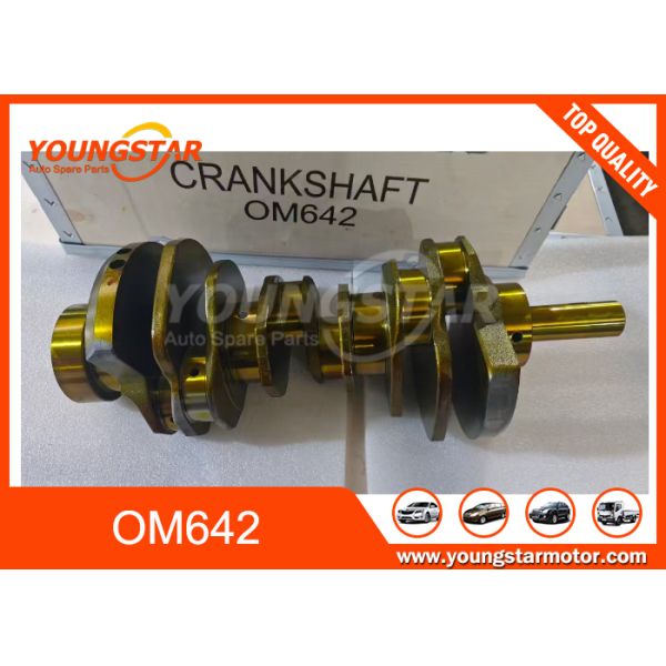 Engine Crankshaft For Mercedes-Benz OM642 3.0 Diesel OEM A6420302601 A6420302401 with 60000 Kms Guarantee