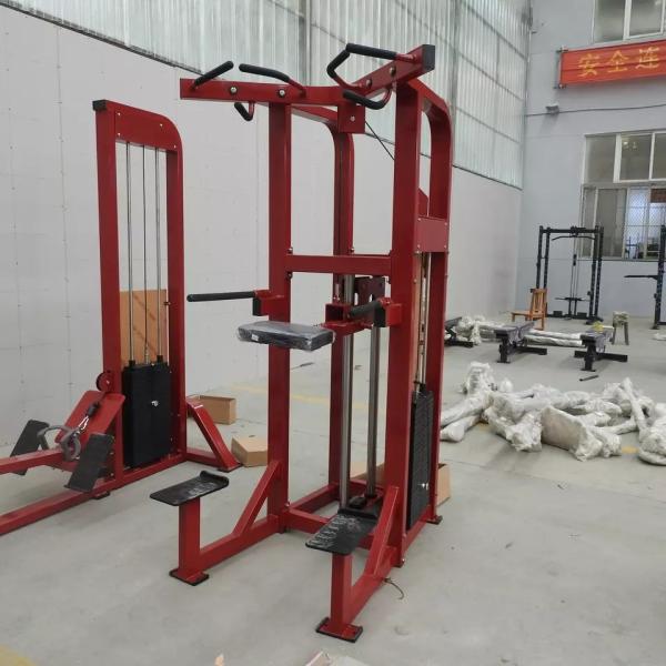Steel Gym Center Strength Training Machine Chin Up Bar Assist Dip Chin for Upper Body