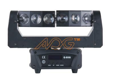 High Brightness LED Six Eyes Moving Head Beam Light AC100V - 250V