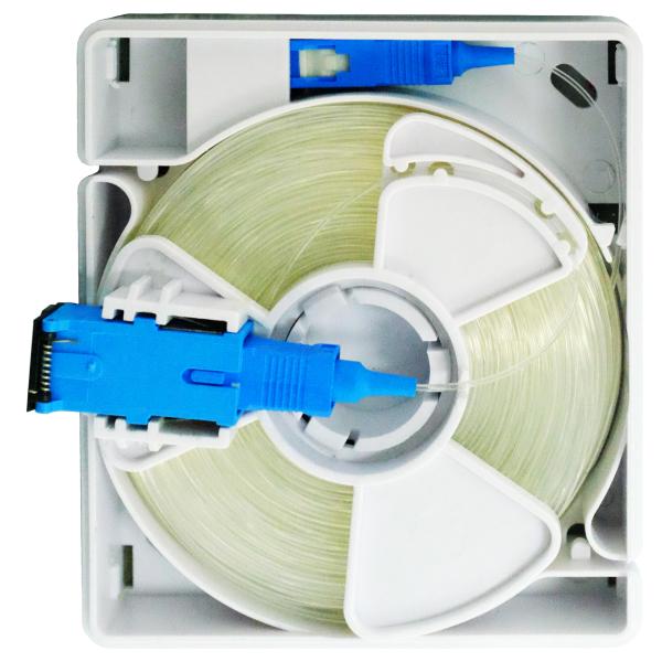 Best Access Terminal Socket SC UPC Fiber Storage Box for Fiber Optic FTTH FTTX Networks