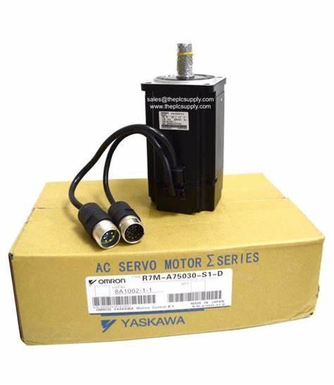 Omron  ac servo motor R7M-A75030-S1 100% tested original for R7M series Electronic 3000 RPM 230V