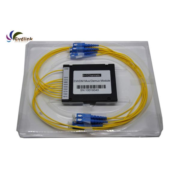 Волокно 8CH 1470nm оптически Mux Demux LC/UPC двойное
