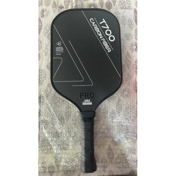 Взрослая ракетка для пиклбола из углеродного волокна 16 мм, матовая ракетка для пиклбола
