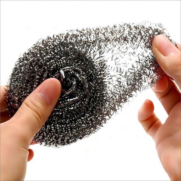 Sturdy Stainless Steel Wire Ball Round High Durability Stainless Steel Scourers