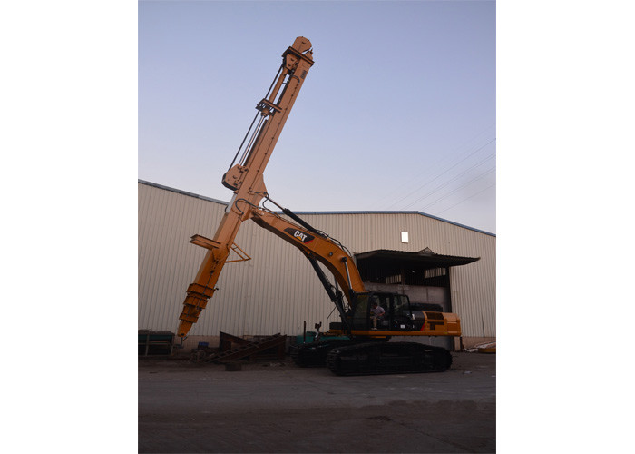 Telescopic Arm For 336D Big Excavator With 1.4m3 Clamshell Bucket