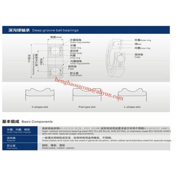 6000/6200/6300/6800/6900 Inch 16/ R Textile Bearing