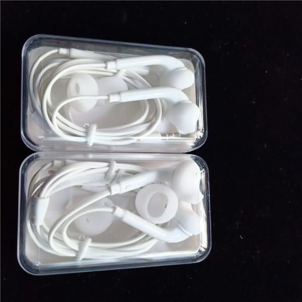 наушник S6 хэндс-фри 110cm мобильного телефона 3.5mm в Earbuds связанном проволокой ухом с Mic
