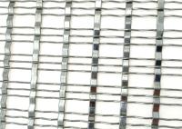 fio tecido 1x1m decorativo de aço inoxidável grosso Mesh Curtain Sheet de 2mm