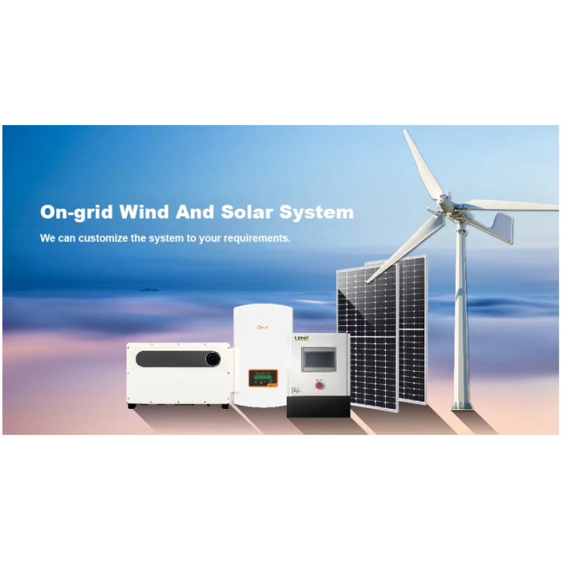 Commercial Hybrid Solar System with MPPT Controller, RS485/CAN/USB Interfaces, and 95% Efficiency for Power Solutions
