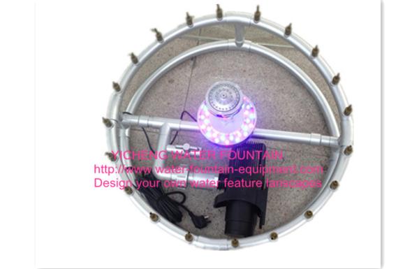 Movable Small Decoration Water Fountain Equipment With Controller