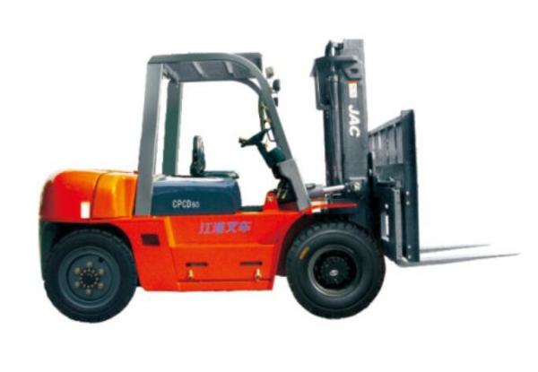 Durable Warehouse Lifting Equipment 5 Ton Diesel Forklift With Side Sliding Fork