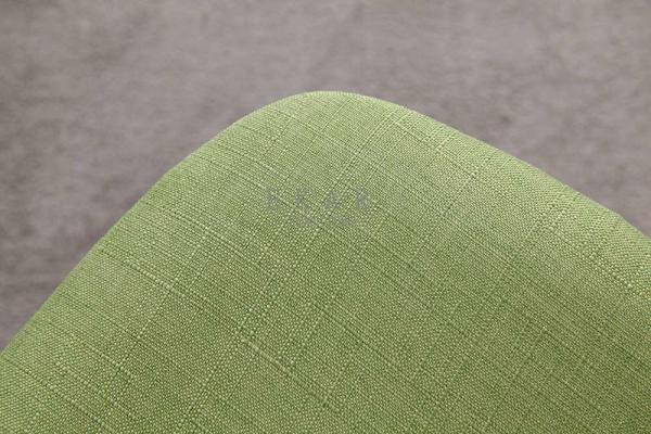 Nordic Design Ash Wooden Upholstered Modern Fabric Dining Chair