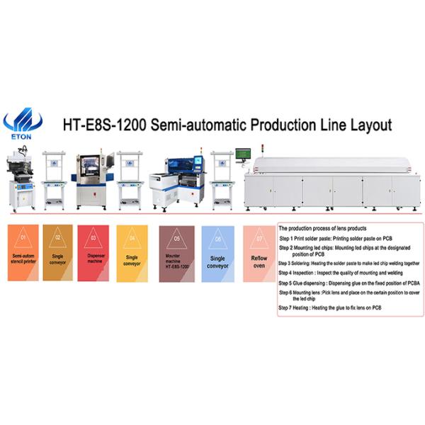 SMT Mounter: 1200*350mm PCB, высокоточная машина сборка PCB