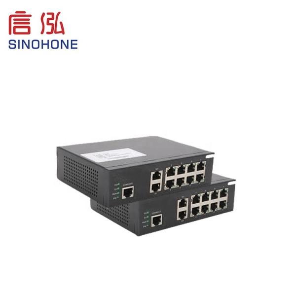 Custom 100Mbps Fiber Optic Network Switch Simple Operation 53G Exchange Capacity