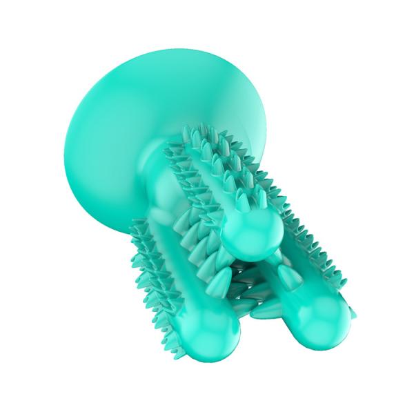 High Quality Dog Chew Toys Cactus Shape Dog Toothbrush Pet Suction Cup Toys For Pet