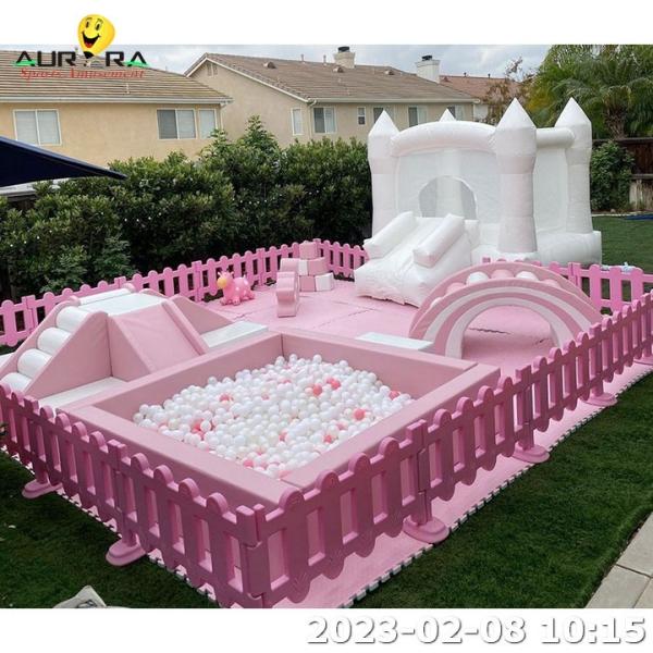 Toddler Inflatable Soft Play Equipment Indoor Outdoor Playground Climber Ball Pit Party Rental