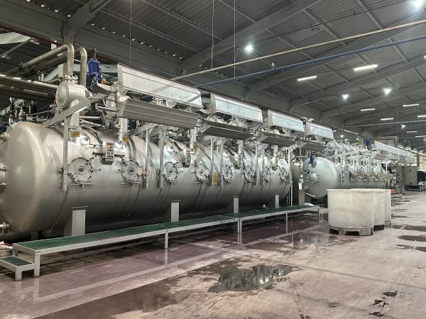 Full Automatic Uniform Flow Dyeing Machine HTHP Fabric Dyeing Machine Versatile HT SETEX797