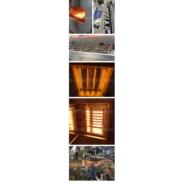 200-400W White Coating Quartz Infrared Heating Lamp with 5000h Working Time