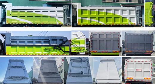 Specialized Transport Dump Truck For Sludge Transport Energy Efficiency Construction Dump Truck