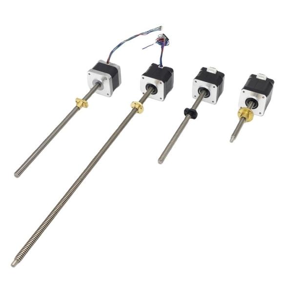 2-Phase Nema 17 Linear Stepper Motor with 1A/1A/1.68A/1.5A Current and