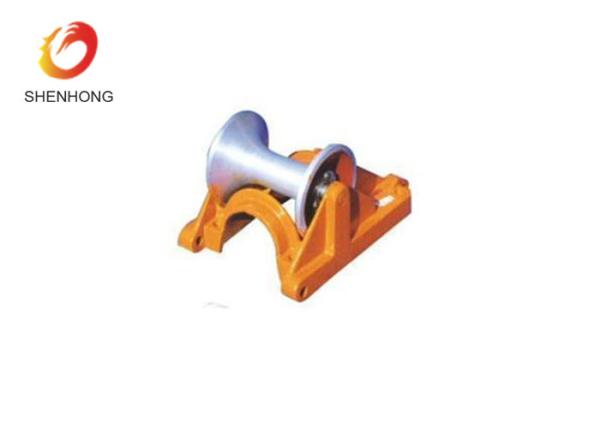 High Performance Straight Cable Drum Roller With Nylon Wheel Or Aluminum Wheel