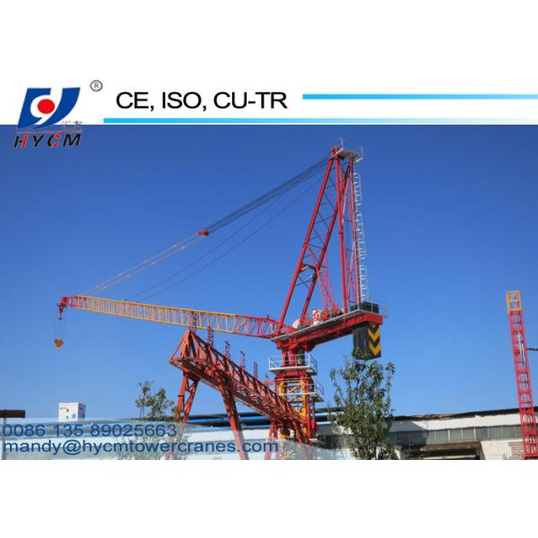 25t 50m jib Luffing Crane Derricking Tower Crane for Construction Building