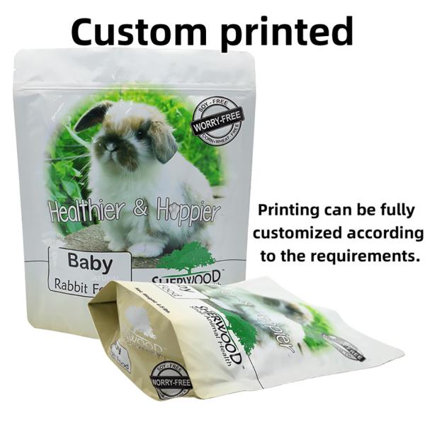 Cost-Effective Stand Up Pouches For Pet Food Packaging With Pet - Safe Materials And Custom Printed.