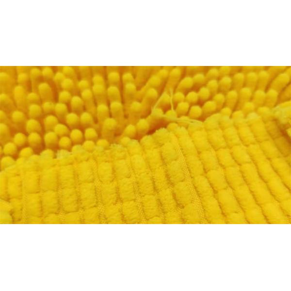 1 см очищая покрашенное 100% полиэстер ткани Microfiber синеля кучи извива