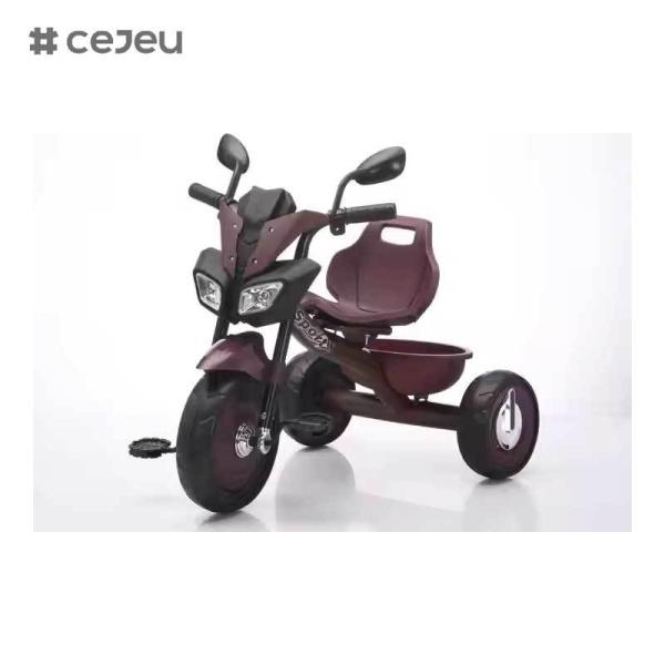 CJ-BMQ-6288 Children's Pedal Tricycle Stylish Front Design Equipped with Music and Lights New Model Kids Tricycle