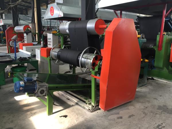 Waist Dum Type Rolls Rubber Refining Mill For Reclaimed Rubber
