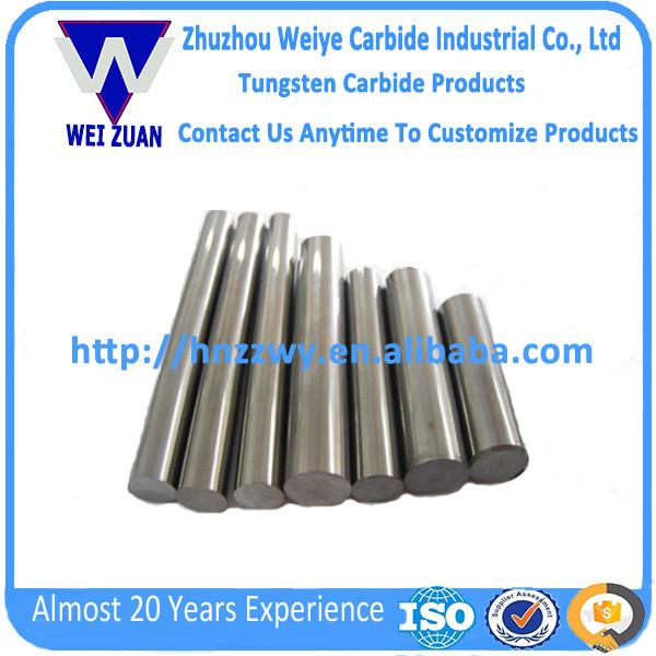 25mm Diameter 200mm Length Cemented Carbide Rods