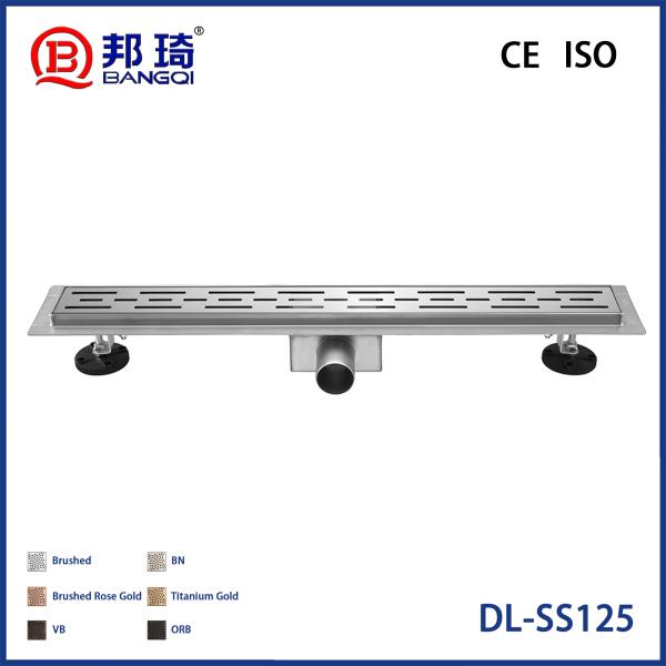 DL-SS125 Drainage de plancher en acier inoxydable européen