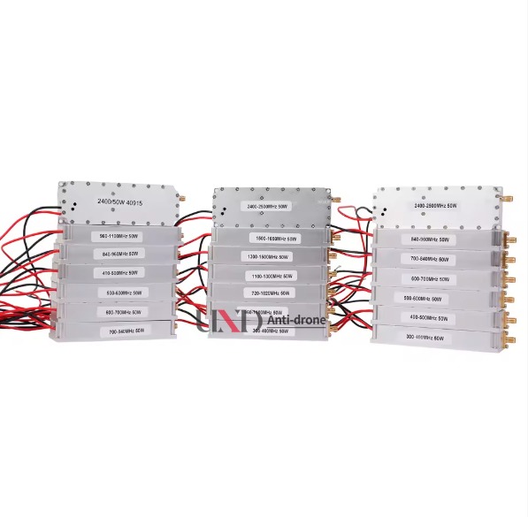 200W Anti Drone Module 2.4G GAN Module Durable For Drone Defense Security And Protection