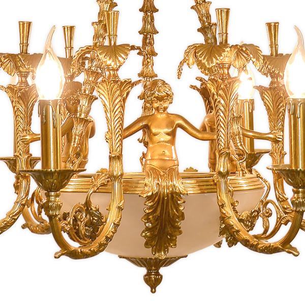 Kichler brass chandelier Pendant Lamp For Hotel Project Lighting (WH-PC-28)