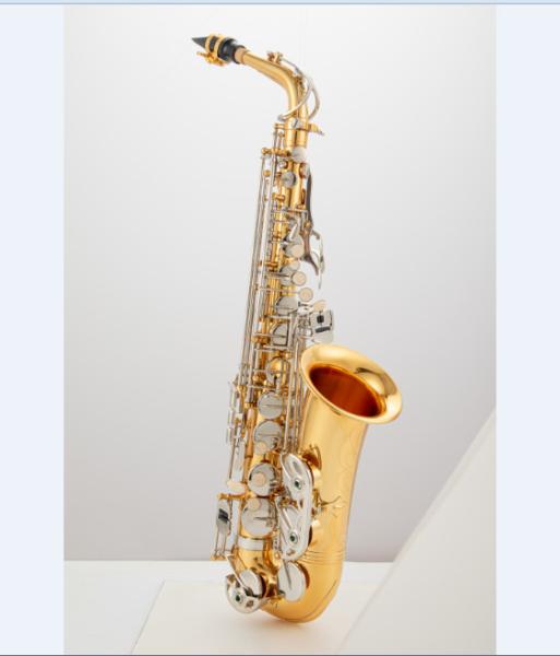 Good Quality OEM Professional bB Tenor Saxophone MORESKY E-Flat Eb Alto Saxophone Gold Keys with Case Music Instrument