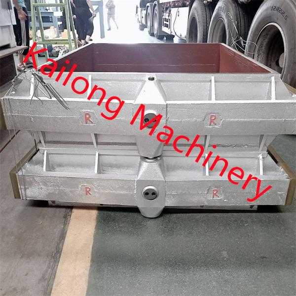 Grey Iron GG25 Foundry Moulding Box For HWS Automatic Molding Line