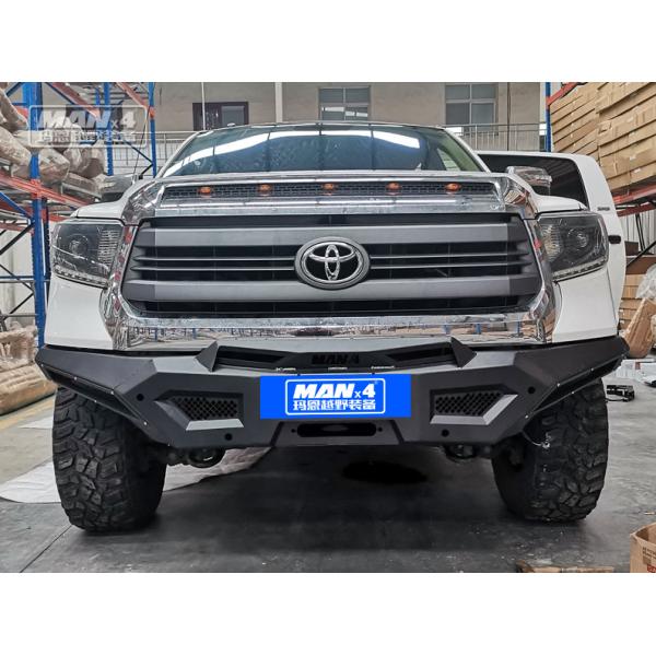 Q235 Winch Toyota Tundra Front Bull Bar Black Powder Coating