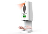 Dispensador interior del jabón de Touchless del soporte del escritorio con el sensor de temperatura