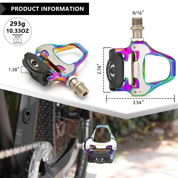 SPD Pedals Road Bike Clipless Pedals Lock Pedal Seal Bearing