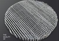 304 316 Stainless Steel Woven Structured Packing Wire Mesh 800x150mm