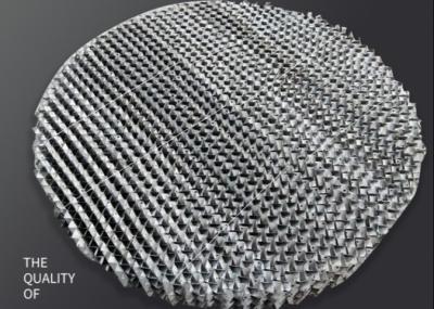 304 316 Stainless Steel Woven Structured Packing Wire Mesh 800x150mm