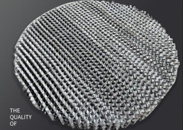 304 316 Stainless Steel Woven Structured Packing Wire Mesh 800x150mm