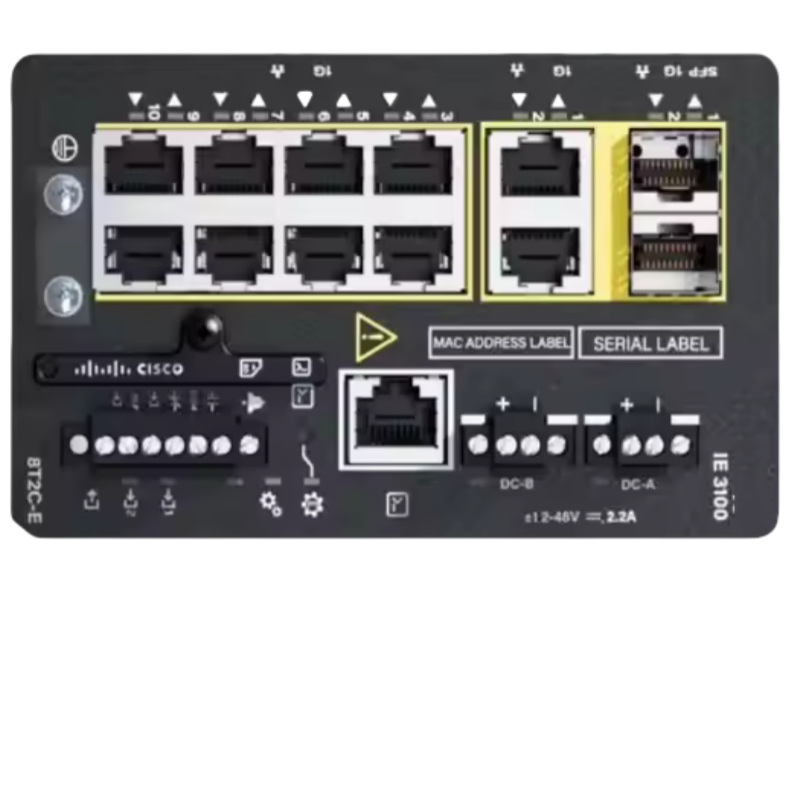 Brand New Cisco IE-3200-8P2S-E Rugged 8 Port Catalyst Switch with POE Functionality
