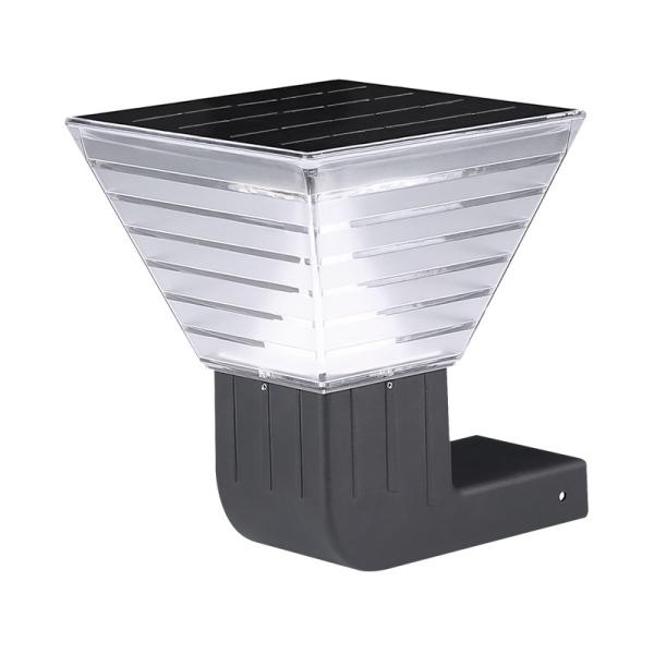 Applique murale solaire étanche moderne d'extérieur, hôtel, jardin, LED, IP65, lampe murale solaire
